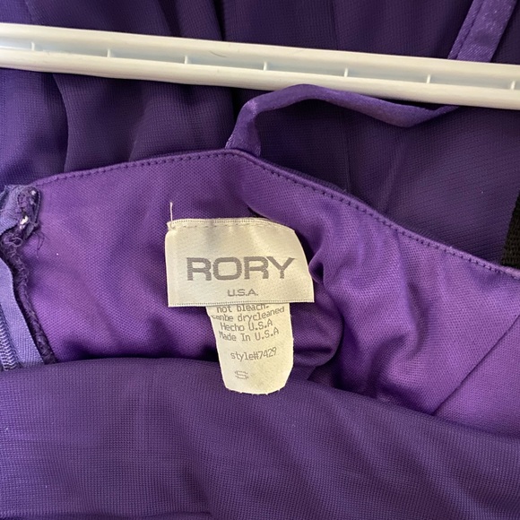 Purple Rory USA formal dress. Size small - Picture 4 of 4